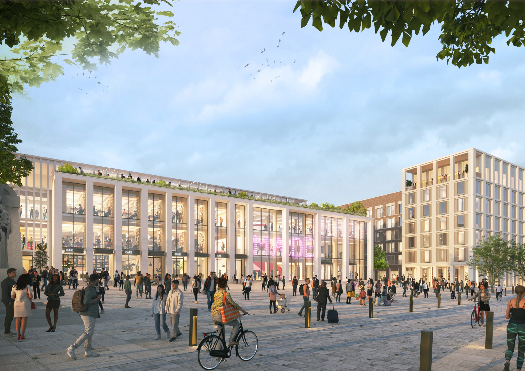 3d visual Market Place